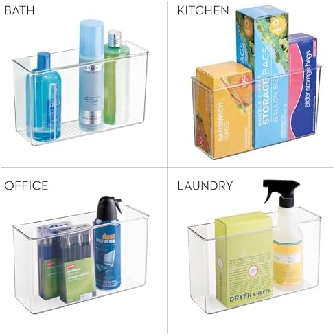 iDesign AFFIXX Plastic Wall Mount Organizer - Image 3