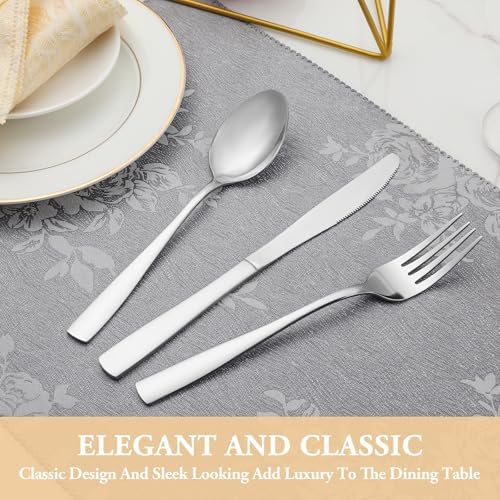30 Piece Silverware Set Service - Image 6