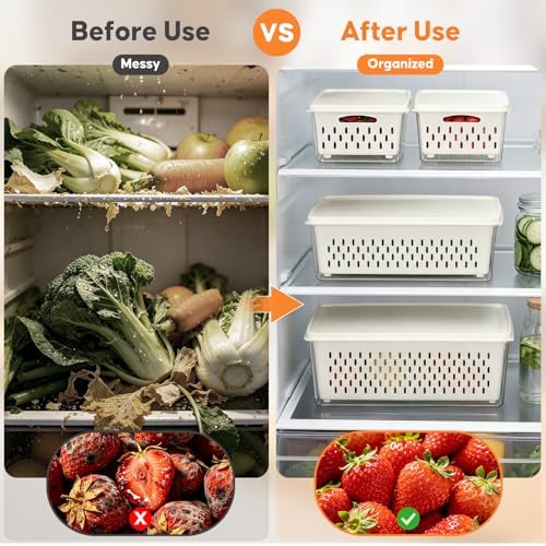 4 Pack Fruit Storage Containers - Image 4