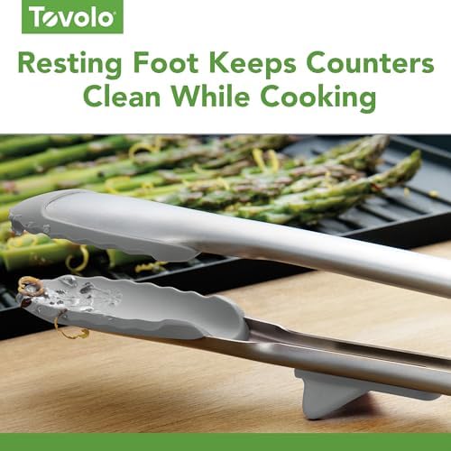 Tovolo, Tongs Tip Top Gray - Image 5