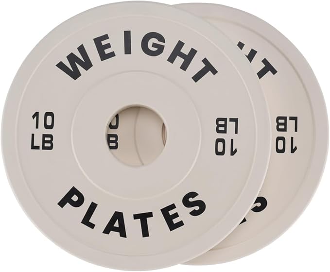 2 In Change Plates 1.25LB 2.5LB 5LB 10LB Fractional Weight Plates,Bumper Plates for Weight Lifting,Strength Training Gym Home,Rubber Coating