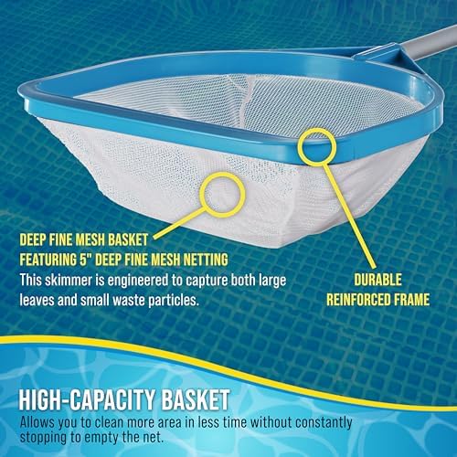 U.S. Pool Supply Pool and Spa Skimmer Net - Image 4