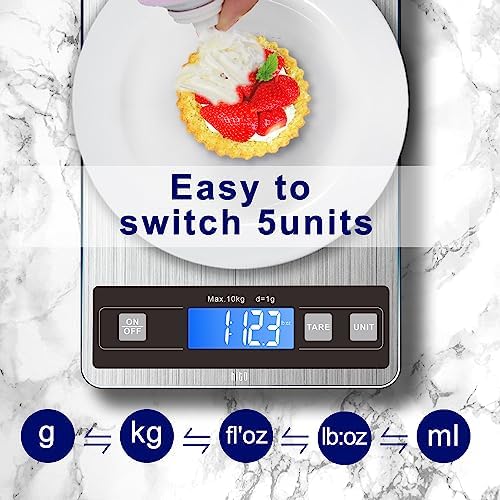 hito 22lb Food Scale, Digital Kitchen Scale - Image 3