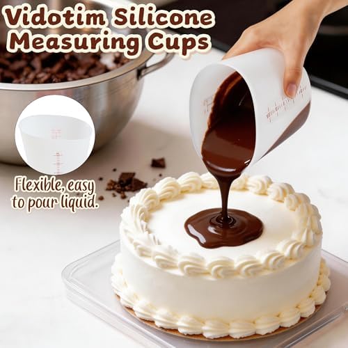 Food-Grade Silicone Measuring Cups - Image 3