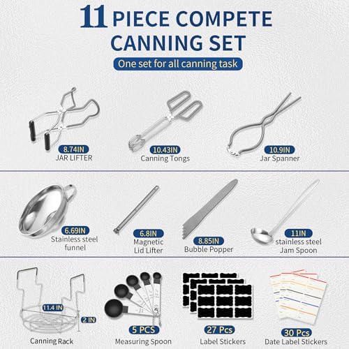 Canning Supplies Starter Kit, Canning Kit Set - Image 2