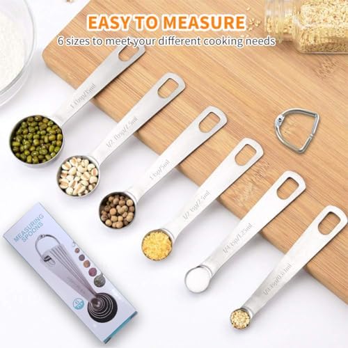 Metal Measuring Spoons Set - Image 6