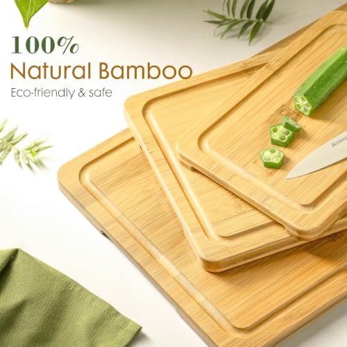Astercook Nature Bamboo Cutting Boards - Image 6