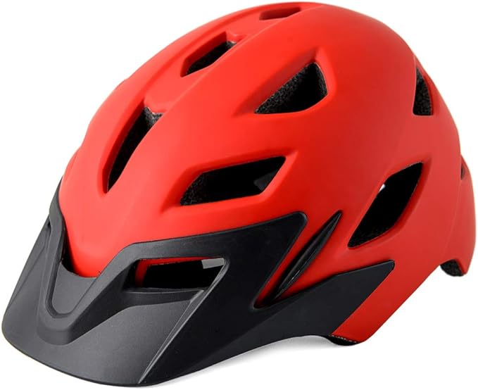 Kids Bike Helmet,Bavilk Kids Boys Girls Bike Helmets with LED Light Detachable Visor Children Youth Teen Multi-Sport for Skating Cycling Scooter Skateboard Adjustable & Lightweight 19.7"-22.4"