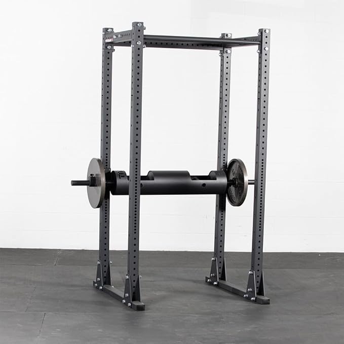 Titan Fitness Rackable Strongman Log Bar, Powerlifting Log Press Competition, 1000 LB Capacity, Strength Training Specialty Barbell, Home Gym Weightlifting Equipment
