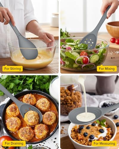BUNDLEPRO Silicone Cooking Spoons - Image 5