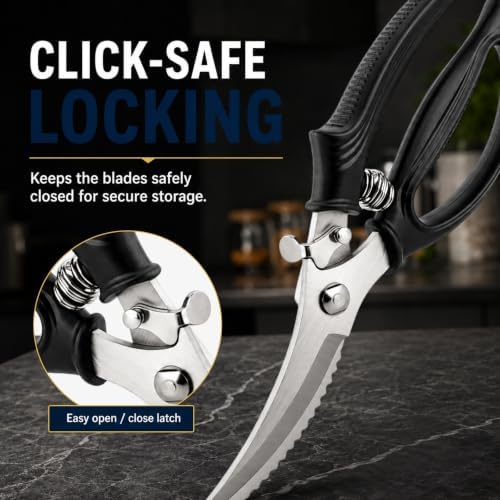 Heavy Duty Poultry Shears, Kitchen Scissors - Image 4