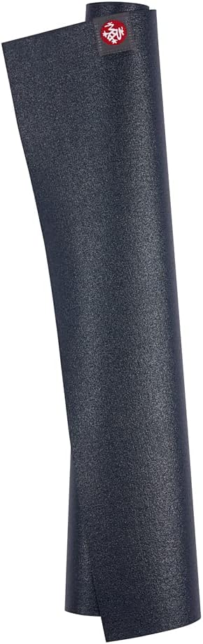 Manduka eKO SuperLite Yoga Mat - 1.5mm Natural Rubber | Foldable & Travel Friendly | Soft Textured Surface | Eco-friendly