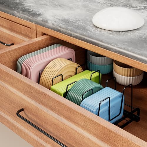 Food Container Lid Organizer Rack - Image 6