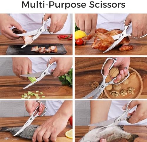 Sunnecko Heavy Duty Kitchen Scissors - Image 7
