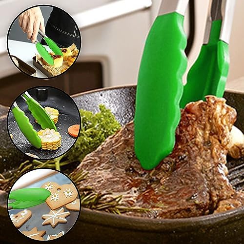 7 Inch Small Serving Tongs - Image 7