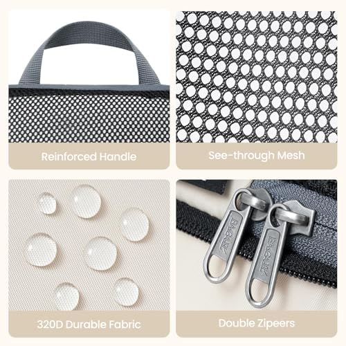 BAGAIL 4 Set/6 Set/8 Set Compression Packing Cubes Travel Accessories - Image 3