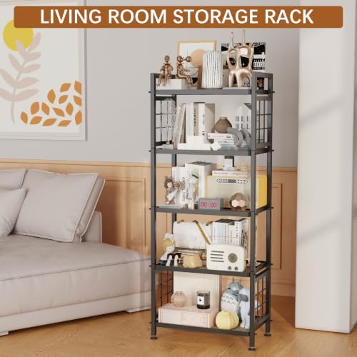 GIOTORENT 5-Tier Pantry Shelves - Image 5
