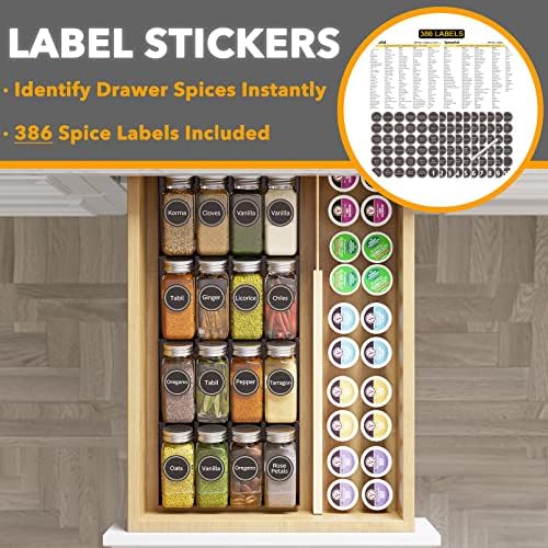 SpaceAid Spice Drawer Organizer - Image 3