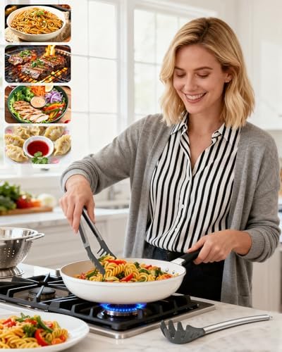Spaghetti Spoon and Pasta Tong - Image 6