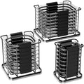 Stackable Food Container Lid Organizer by GAGUIUP