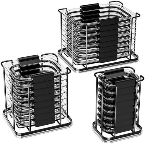 Stackable Food Container Lid Organizer by GAGUIUP