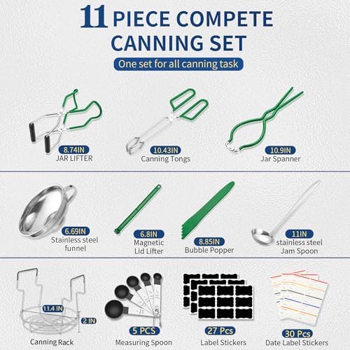 Canning Supplies Starter Kit, Canning Kit Set - Image 2
