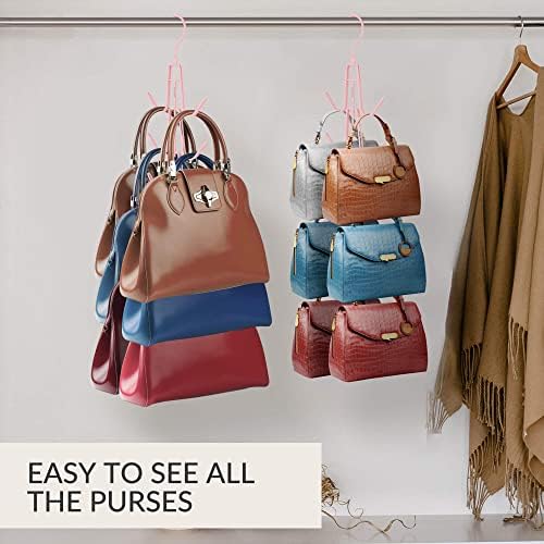 ZEDODIER 2 Pack Purse Hanger, Purse Organizer - Image 5