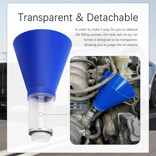 Threaded Locking Engine Oil Funnel - Image 3