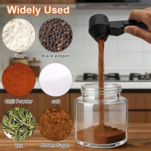 Coffee Scoop with Funnel for Ground Coffee Protein Powder Funnel - Image 5