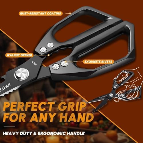 Huusk Kitchen Scissors Set Upgraded - Image 4
