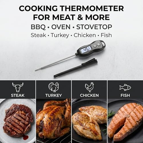 Meat Thermometer Digital Instant Read, Waterproof - Image 6