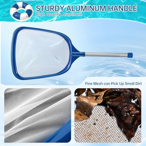 Pool Net, Professional Swimming Pool & Hot Tub Skimmer Net Accessories - Image 3