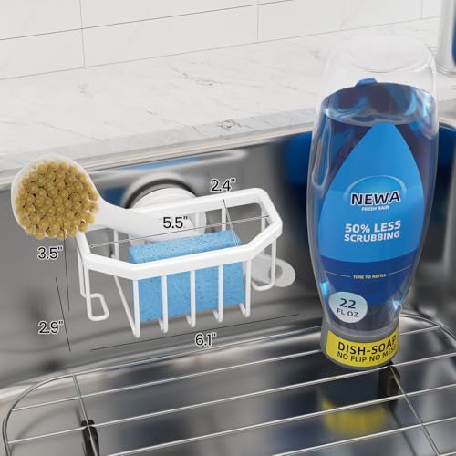 TAILI White Sponge Holder for Kitchen Sink - Image 3
