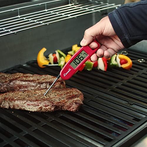 Escali Compact Portable Meat Candy Folding Digital Thermometer, Backlit Display - Image 3