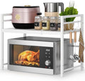 DOLALIKE Expandable Microwave Stand Kitchen Countertop Organizer by DOLALIKE