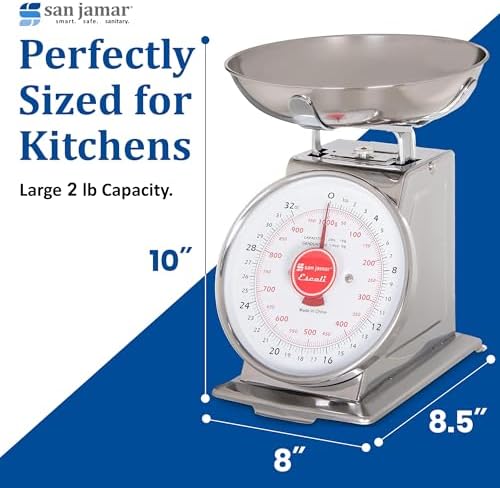 San Jamar Escali Promzr Mechanical Dial Scale - Image 5