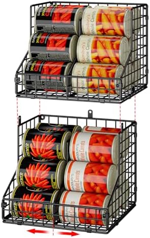 Stackable Can Organizer for Pantry by JKsmart