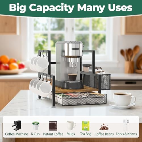 EsLuker.ly Coffee Bar Station Organizer - Image 6