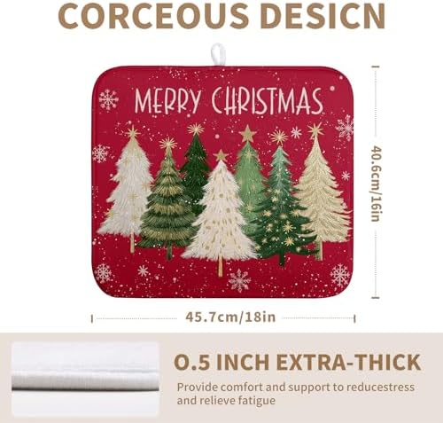 Merry Christmas Dish Drying Mat - Image 2