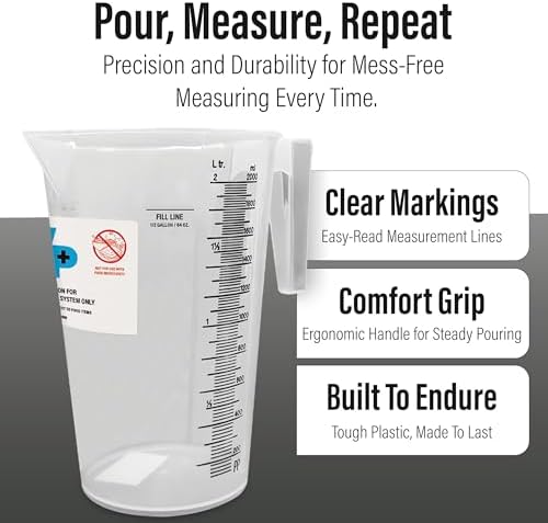 WIPESPLUS Measuring Cup Multi-Task Wipes Measuring Cup, 64 Ounces - Image 5