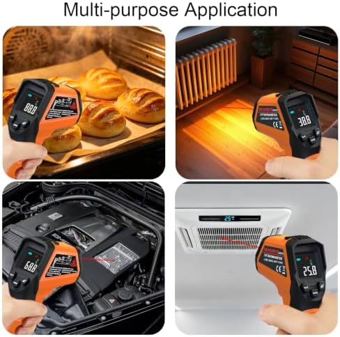 Infrared Thermometer Laser Temperature Gun - Image 6