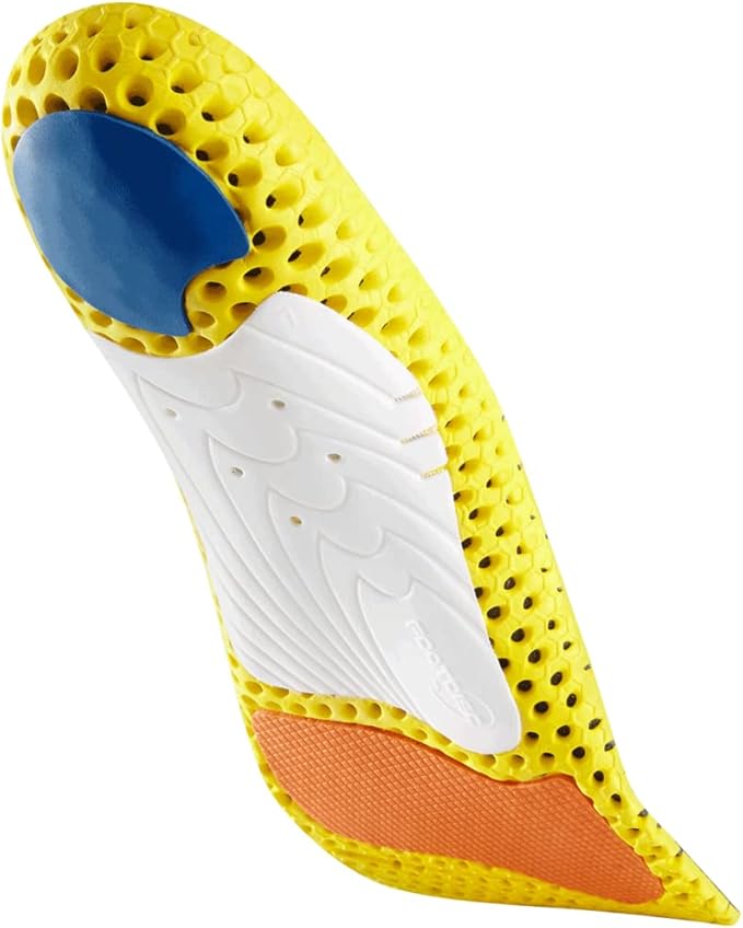 CURREX RunPro Insoles for Running Shoes – Arch Support Inserts to Help Reduce Fatigue, Prevent Injuries & Boost Performance – for Men & Women – Medium Arch, Medium Size
