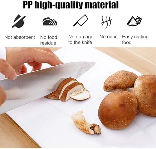 SEIWEI Folding Cutting Board, Portable Foldable Plastic Chopping Board - Image 3