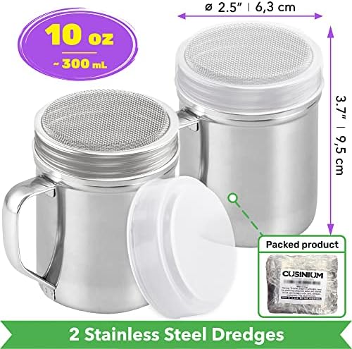 CUSINIUM Powdered Sugar Shaker Duster - Image 2