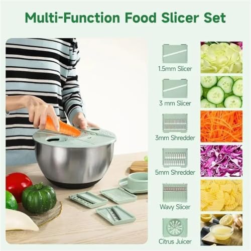 Stainless Steel Salad Spinner - Image 4