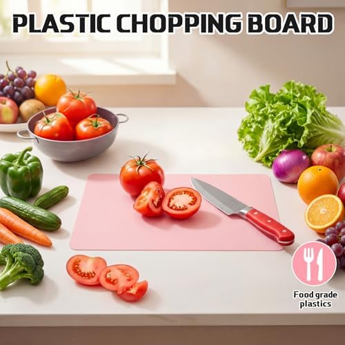 30 Pcs Plastic Flexible Cutting Boards - Image 4