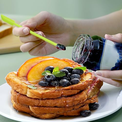 Silicone Spatula Set 6Pcs, Mini Jar Scraper - Image 5
