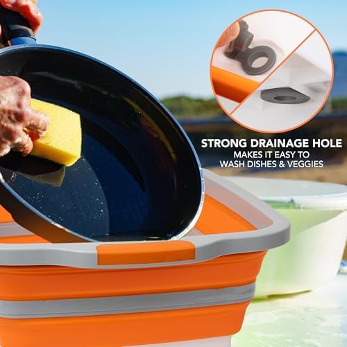 Collapsible Cutting Board, BBQ Prep Tub - Image 5