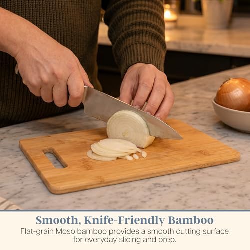 Totally Bamboo Cutting Board Set, 3 Reversible Cutting Boards - Image 3