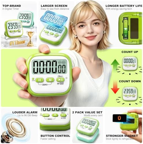 Antonki 2 Pack Classroom Timers - Image 6